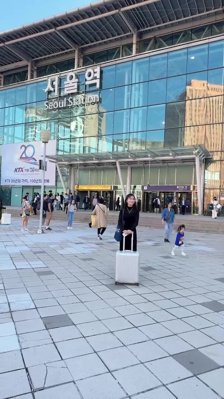 ソウル駅到着