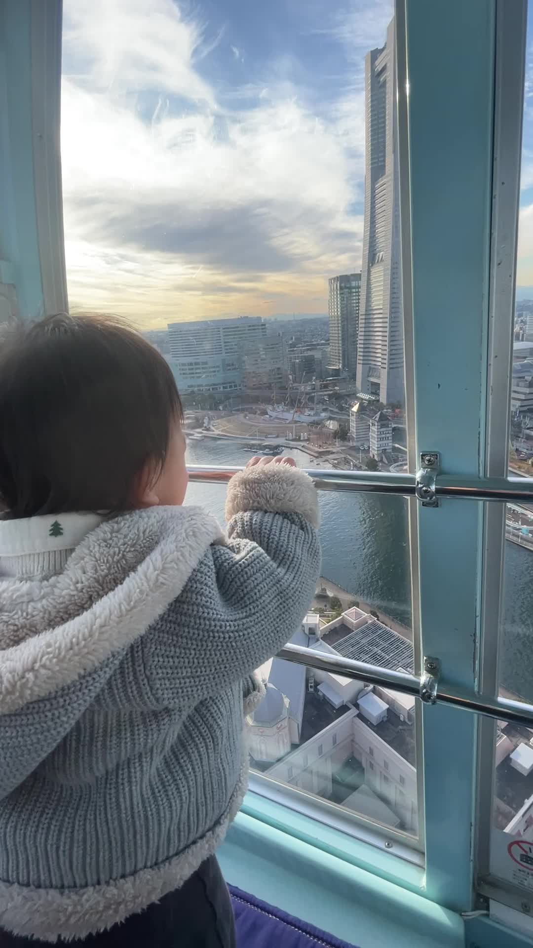 ゆゆ初めての観覧車