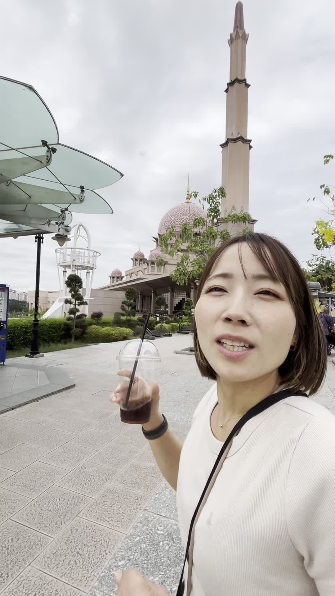 飲み物飲んで元気いっぱい！