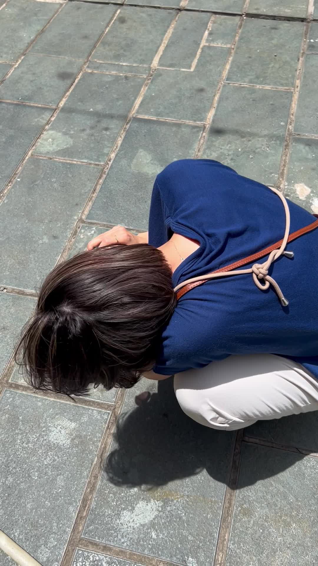 どうやったらしたアングルから取れるか試行錯誤中