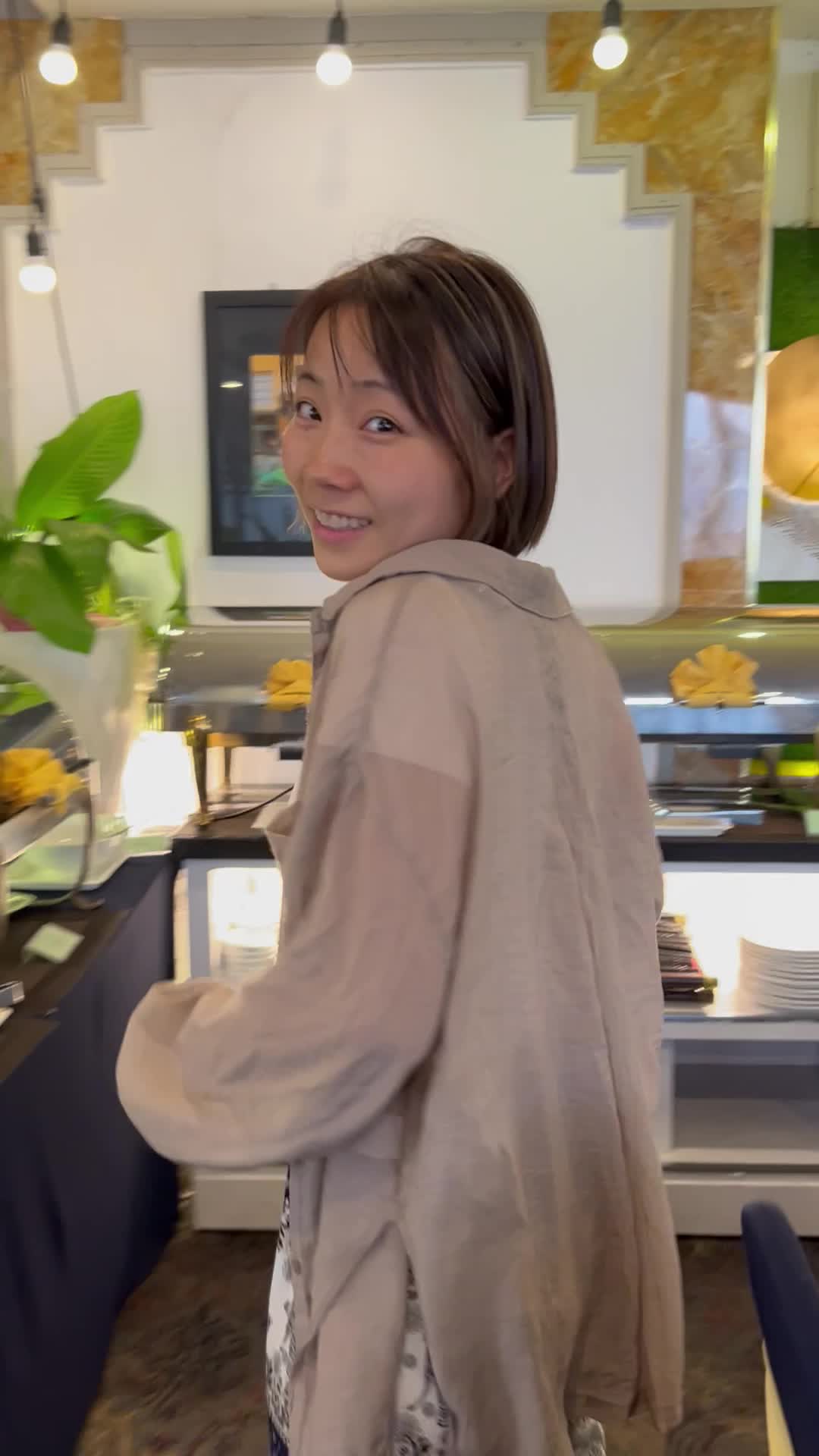 念願のビュッフェ