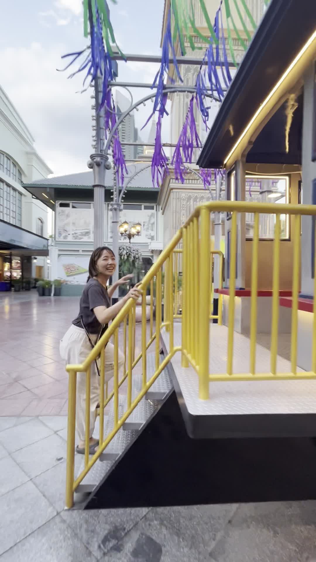 ワクワクで乗り込む